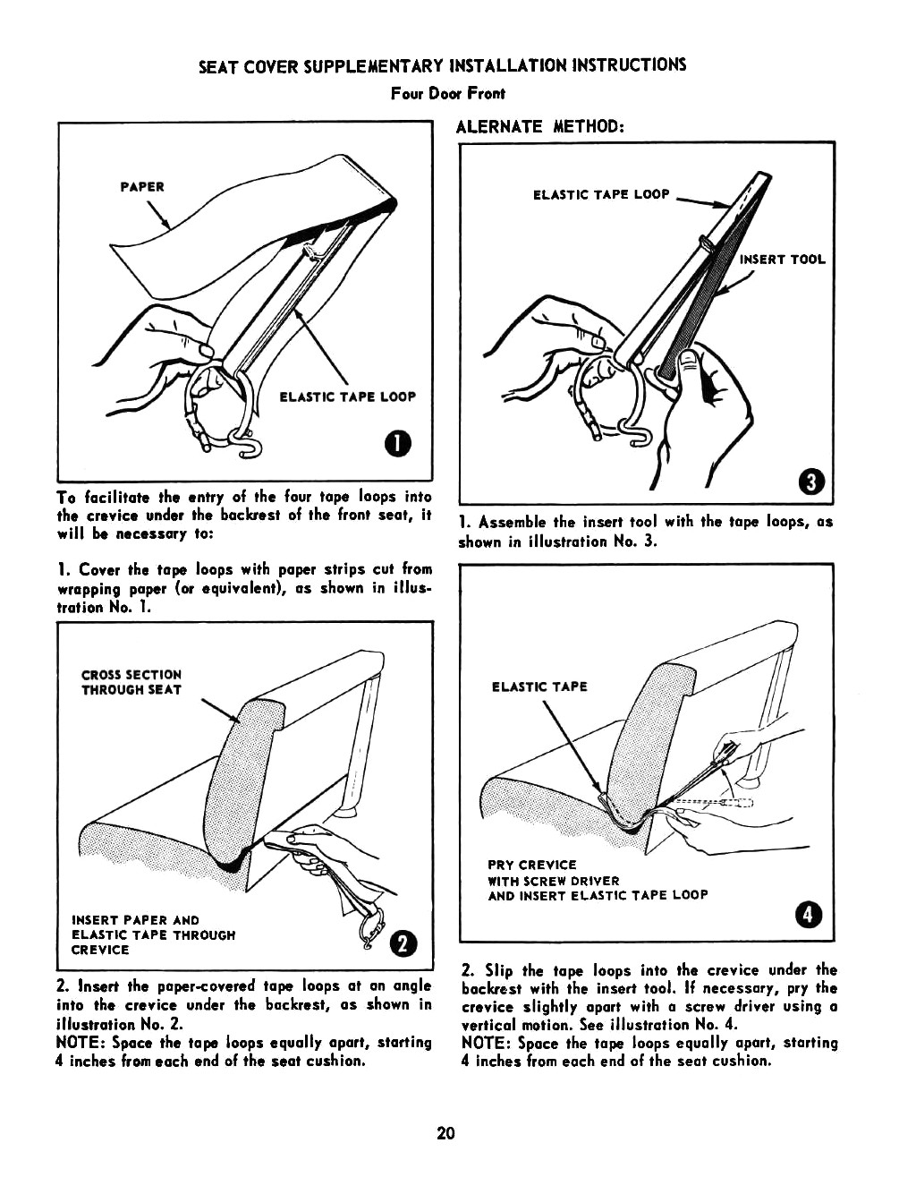 1955 Chevrolet Accessories Manual